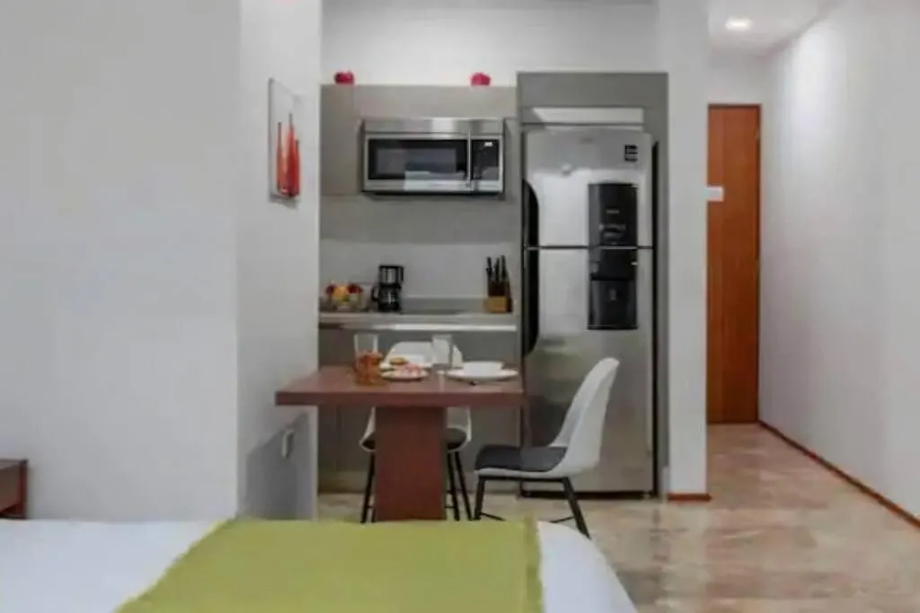 Menesse 38 Studio King Bed Roof Pool Playa Center 신데 델 카르멘 아파트